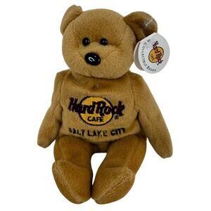 5 For $25| Hard Rock Cafe Bean‎ Bag Salt Lake City